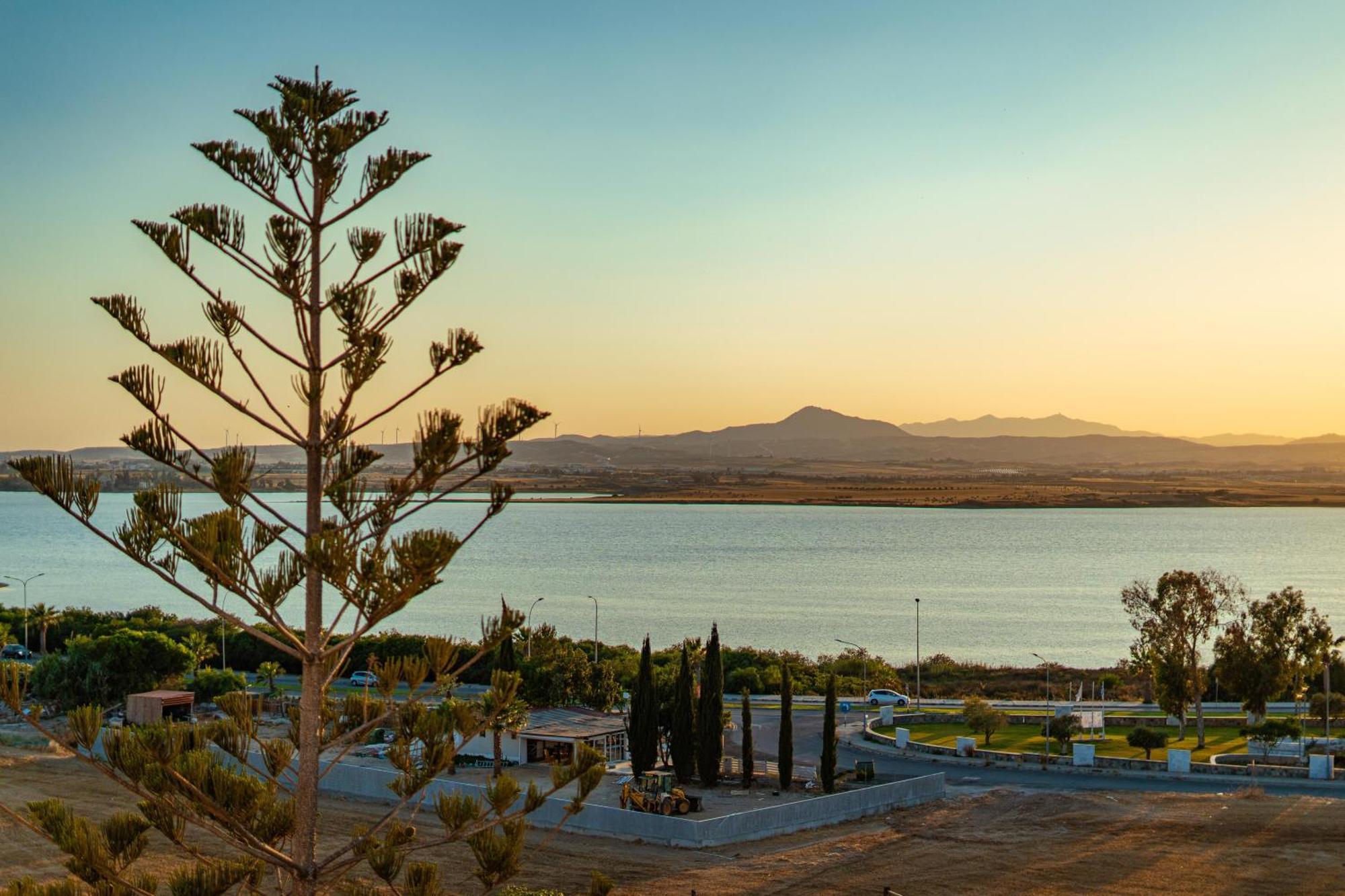 Majestic Sunset Salt Lake Views 300M From Beach Larnaca Luaran gambar